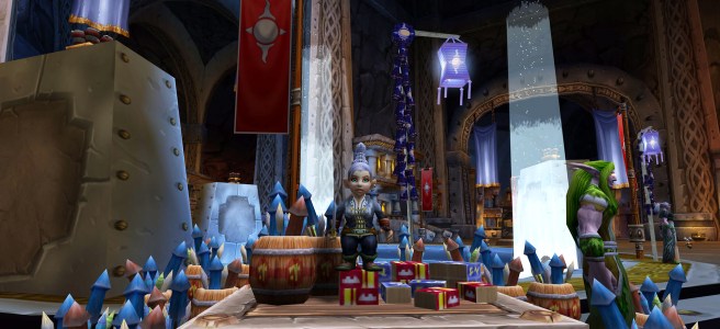 A gnome with Lunar Festival Festive Pant Suit - WoW Classic